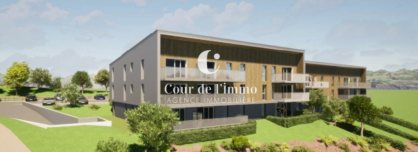 Vente Appartement 64m² 3 Pièces à Viuz-en-Sallaz (74250) - Cour De L'Immo